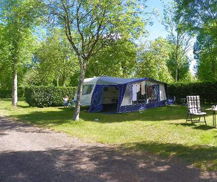 Pitch rental for motorhome